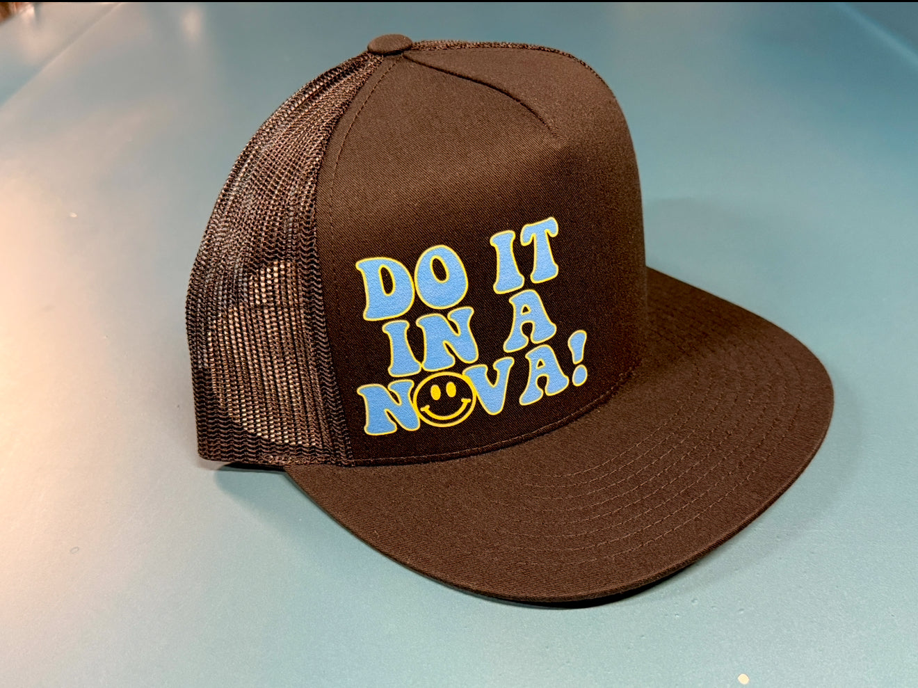 "Do it in a Nova" SnapBack Trucker Hat Black!