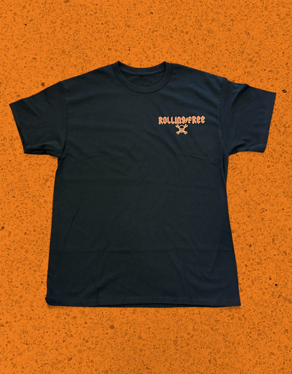 Rolling Free Wrench & Skull Youth T-shirt!