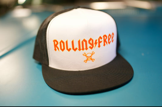 Rolling Free "Rock & Roller" Premium Trucker Snapback