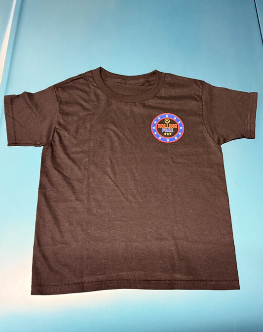 Rolling Free Youth T-shirt Black