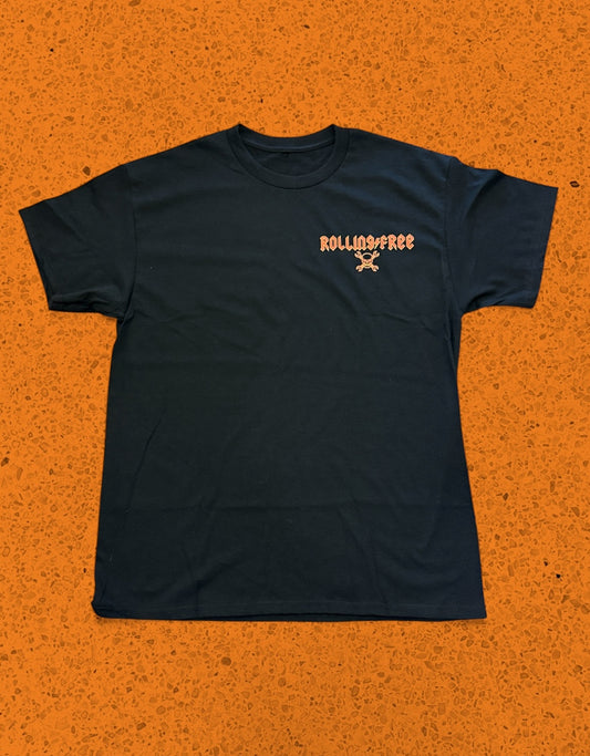 Rolling Free Wrench & Skull Youth T-shirt!