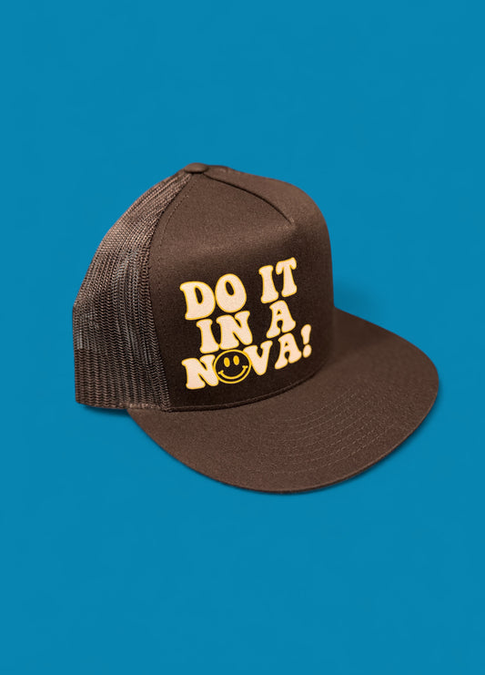 "Do it in a Nova" SnapBack Trucker Hat Black!